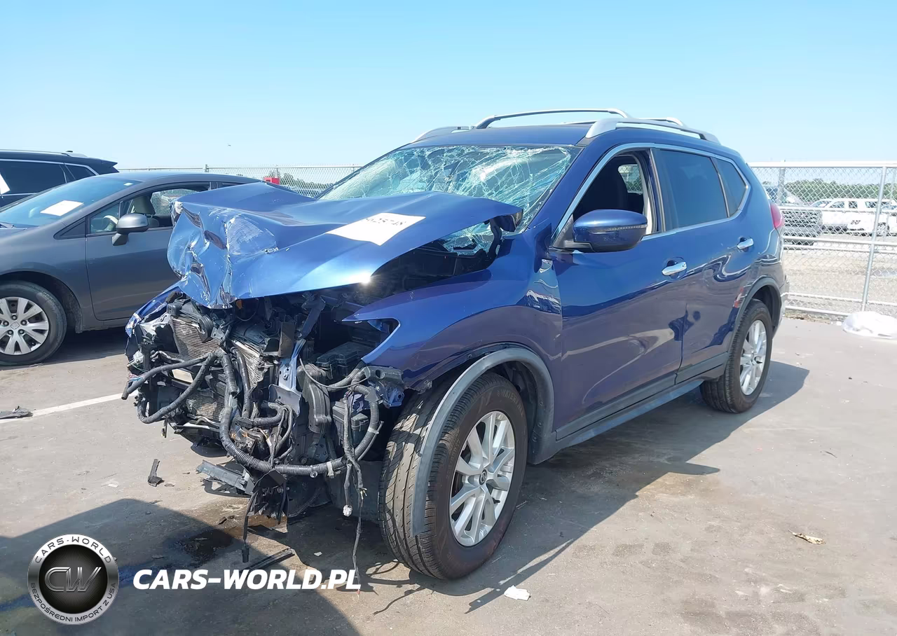 2017 Nissan Rogue Sv VIN:KNMAT2MT6HP509041 - 2