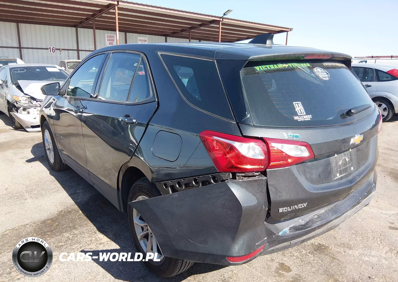 2018 Chevrolet Equinox Ls VIN:2GNAXHEV1J6198588 - 3