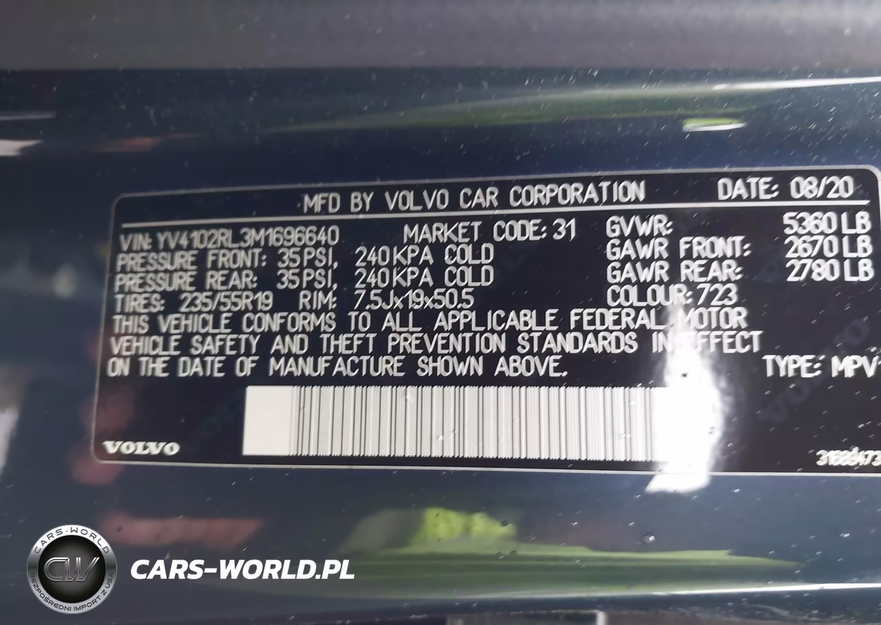 2021 Volvo Xc60 T5 Inscription VIN:YV4102RL3M1696640 - 9