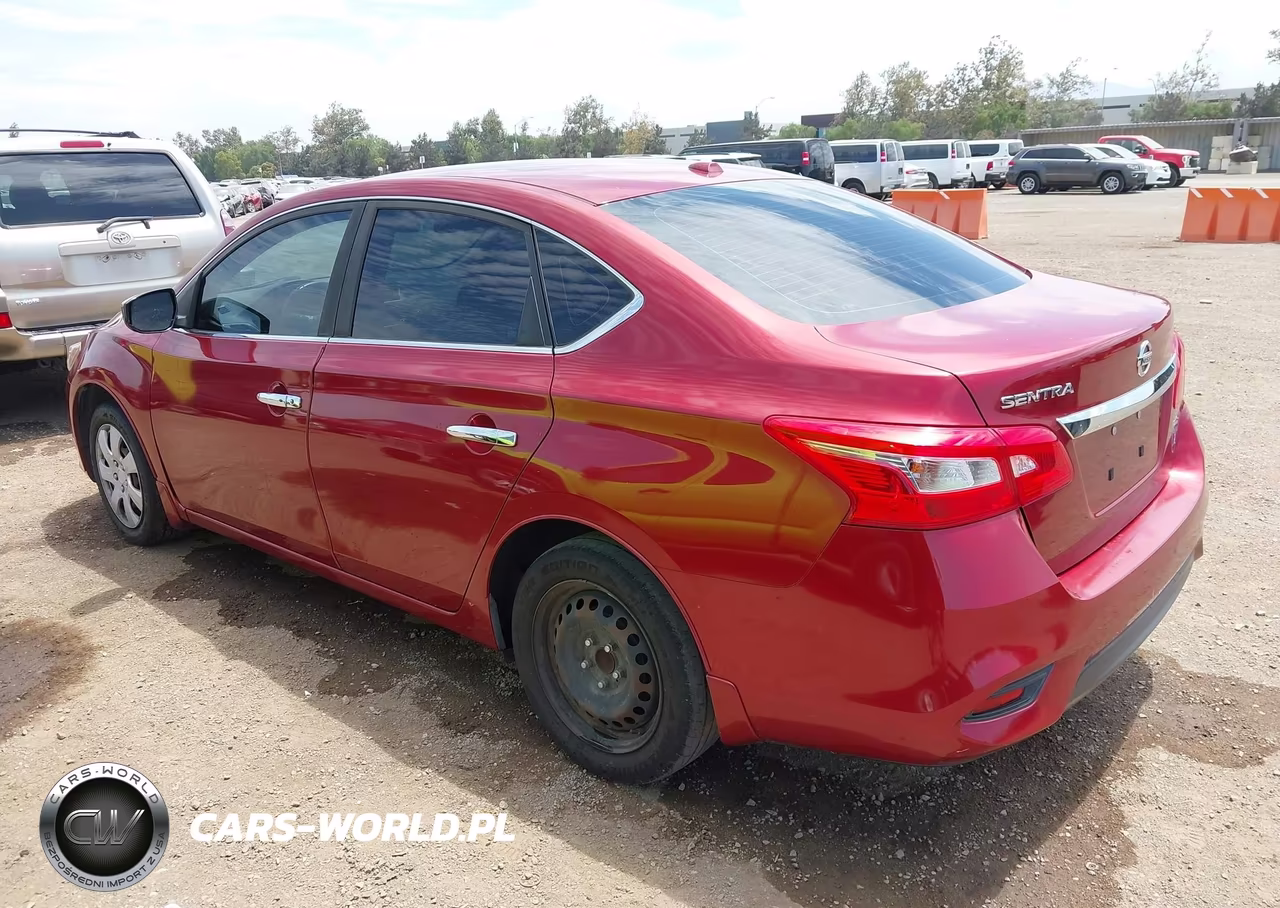 2016 Nissan Sentra Sv VIN:3N1AB7AP5GL670632 - 3
