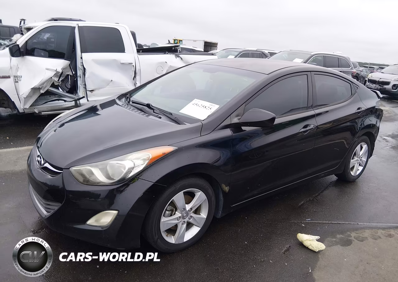 2013 Hyundai Elantra Gls VIN:5NPDH4AE7DH309629 - 2