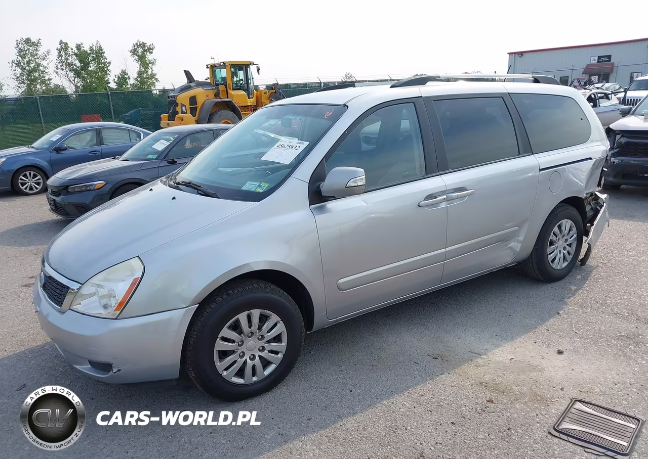 2011 Kia Sedona Lx VIN:KNDMG4C72B6406665 - 2