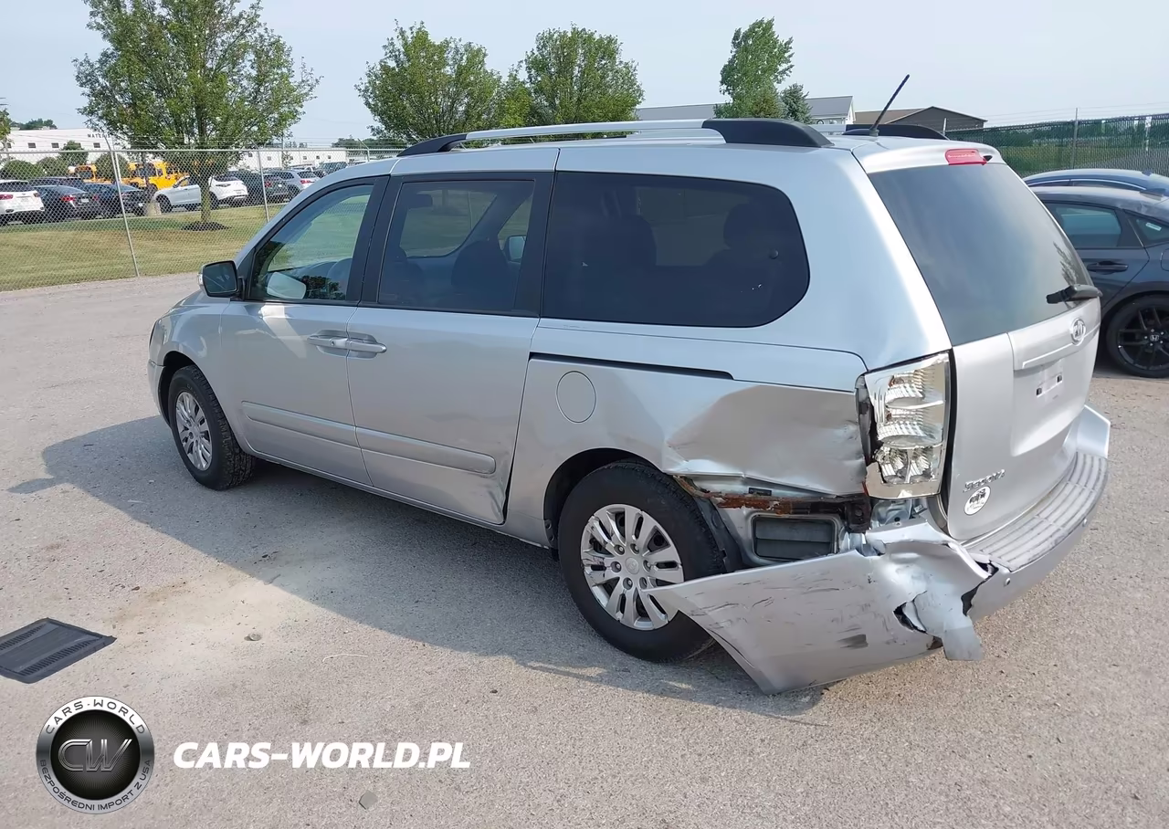 2011 Kia Sedona Lx VIN:KNDMG4C72B6406665 - 3