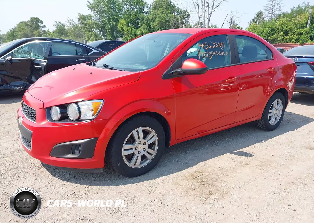 2012 Chevrolet Sonic 2Ls VIN:1G1JA5SH4C4140348 - 2