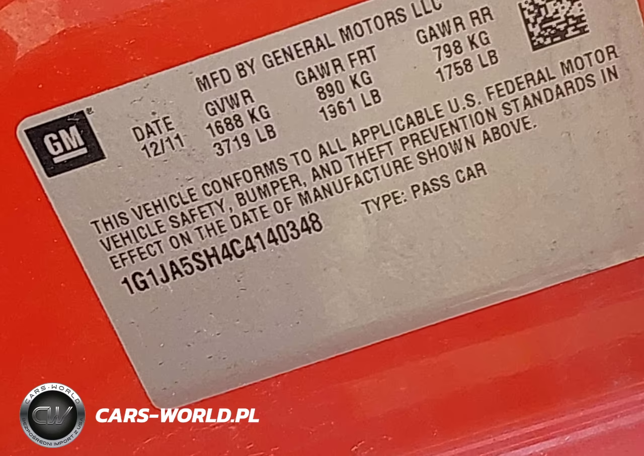 2012 Chevrolet Sonic 2Ls VIN:1G1JA5SH4C4140348 - 9