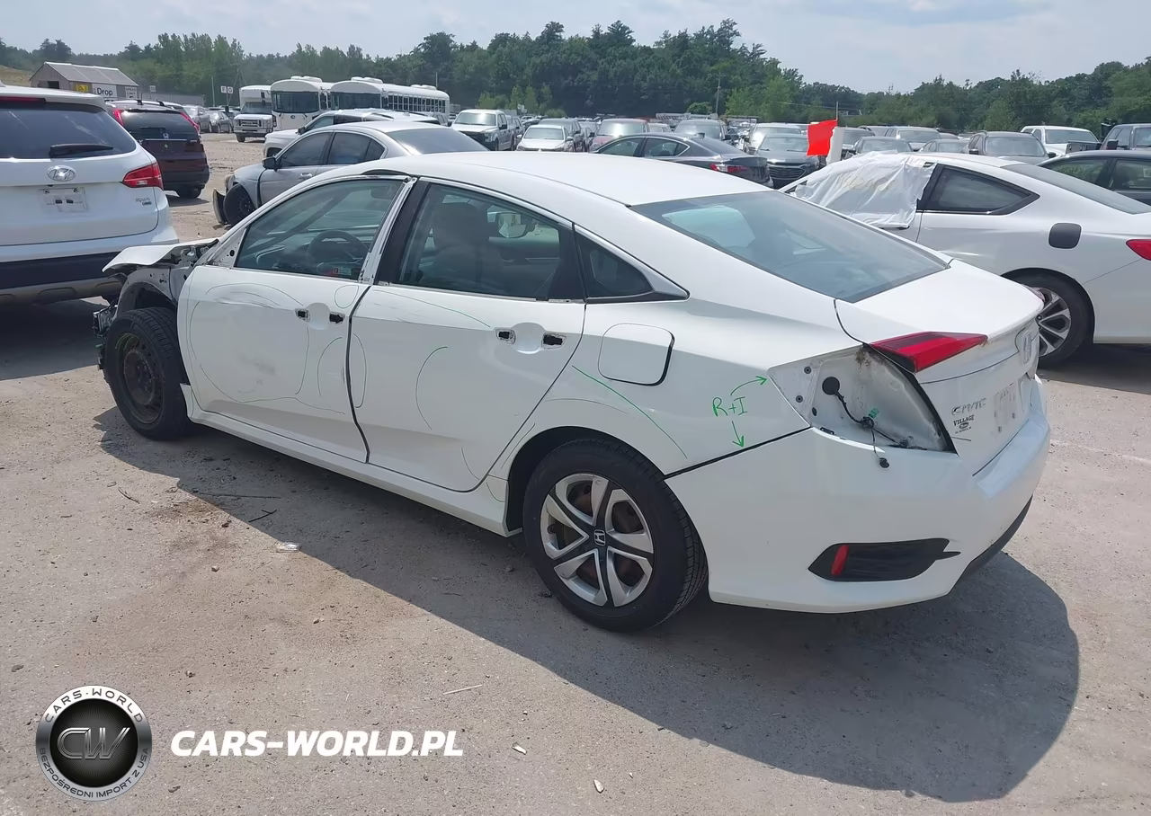 2018 Honda Civic Lx VIN:19XFC2F5XJE027697 - 3