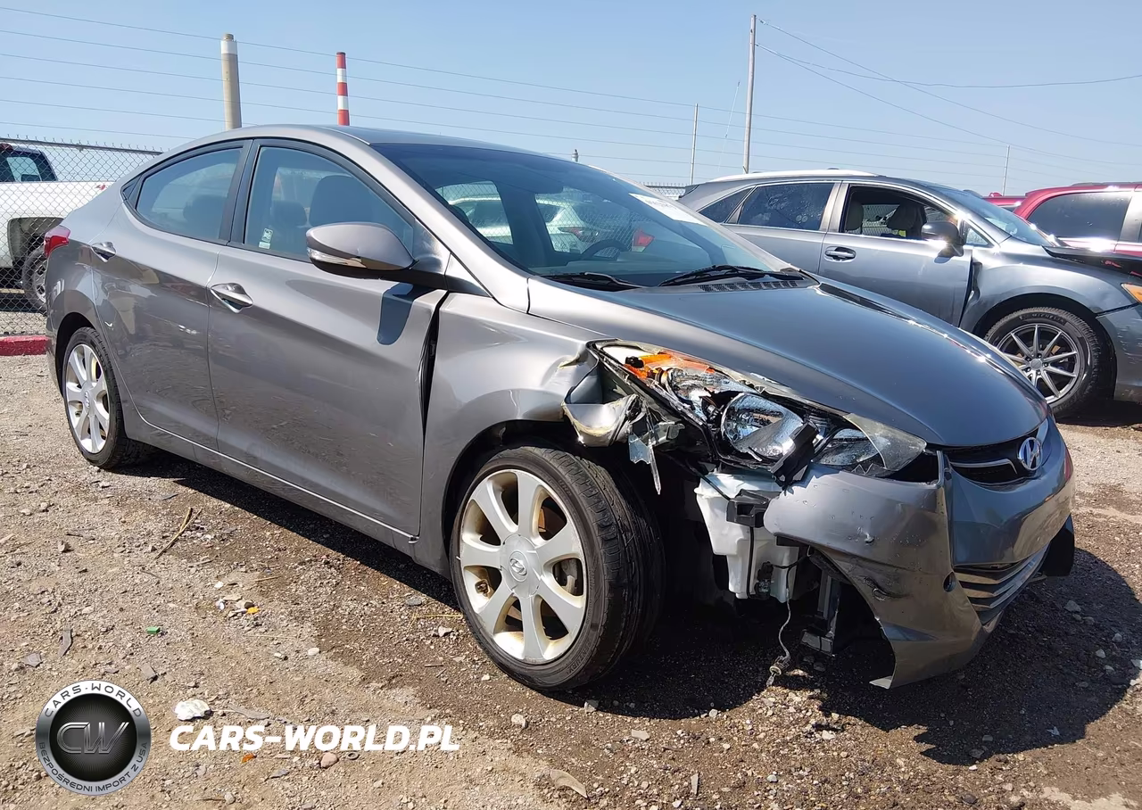 2013 Hyundai Elantra Limited VIN:5NPDH4AE5DH439117 - 6