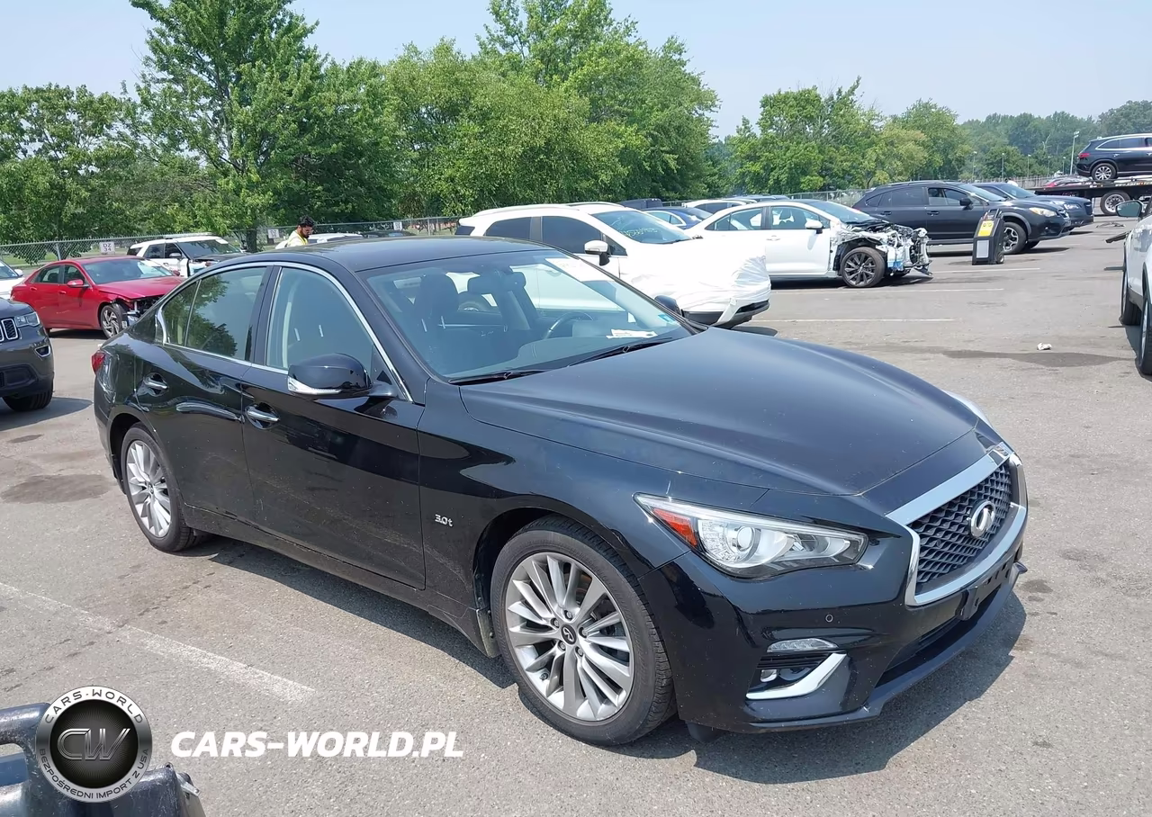 2019 Infiniti Q50 3.0T Luxe VIN:JN1EV7AR5KM553223 - 1