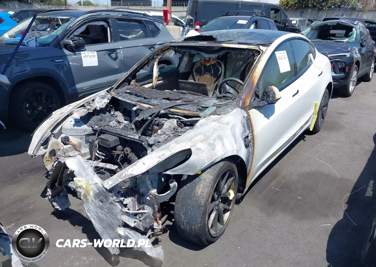 2022 Tesla Model 3 Long Range Dual Motor All-Wheel Drive VIN:5YJ3E1EB9NF198794 - 2