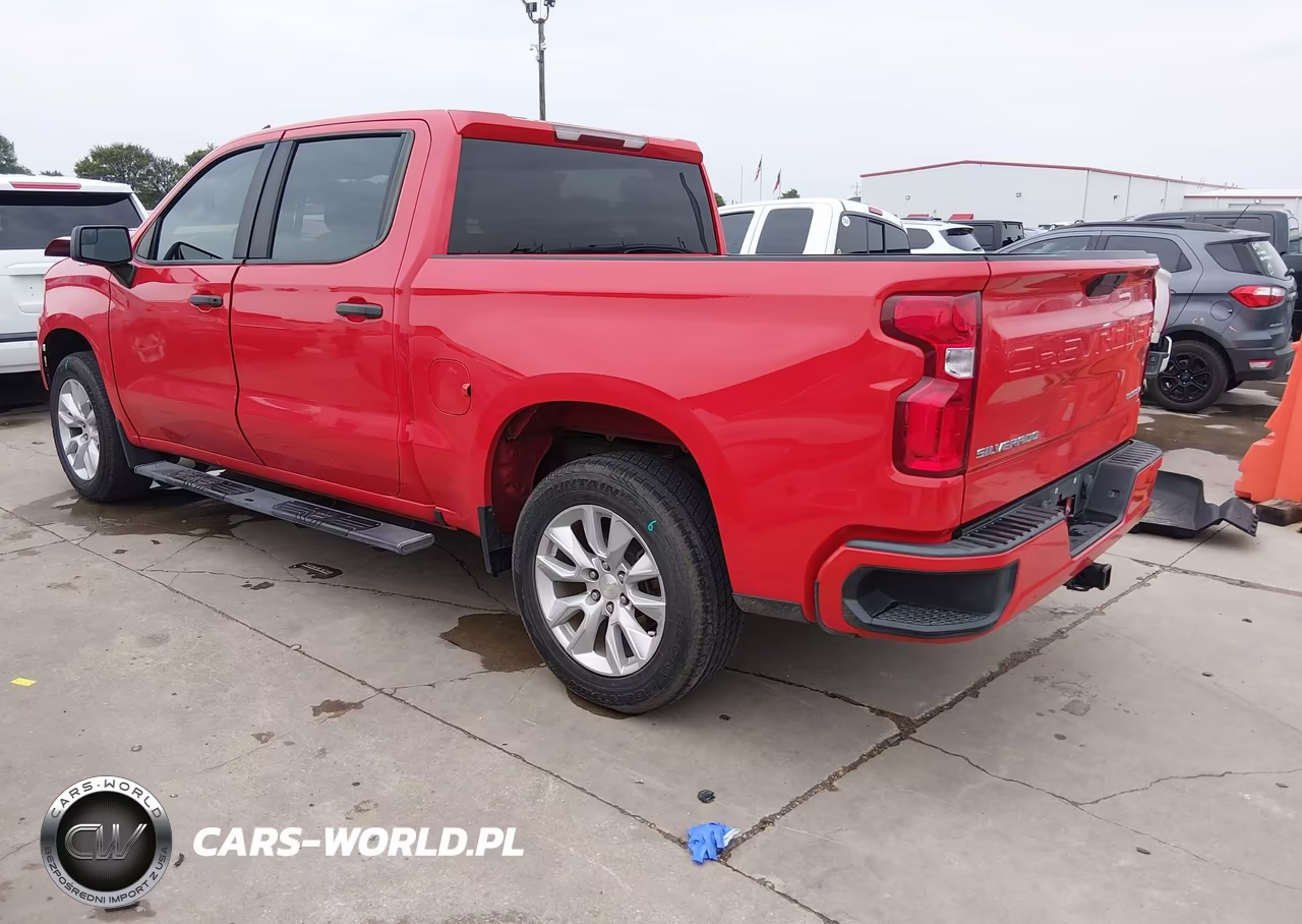 2020 Chevrolet Silverado 1500 2Wd Short Bed Custom VIN:1GCPWBEK9LZ351119 - 3