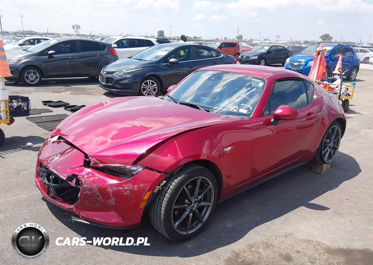 2019 Mazda Mx-5 Miata Rf Grand Touring VIN:JM1NDAM76K0305500 - 2