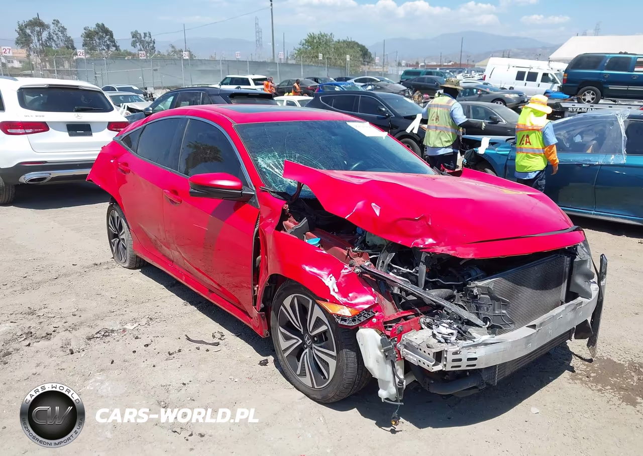 2017 Honda Civic Ex-T VIN:2HGFC1F31HH641806 - 1