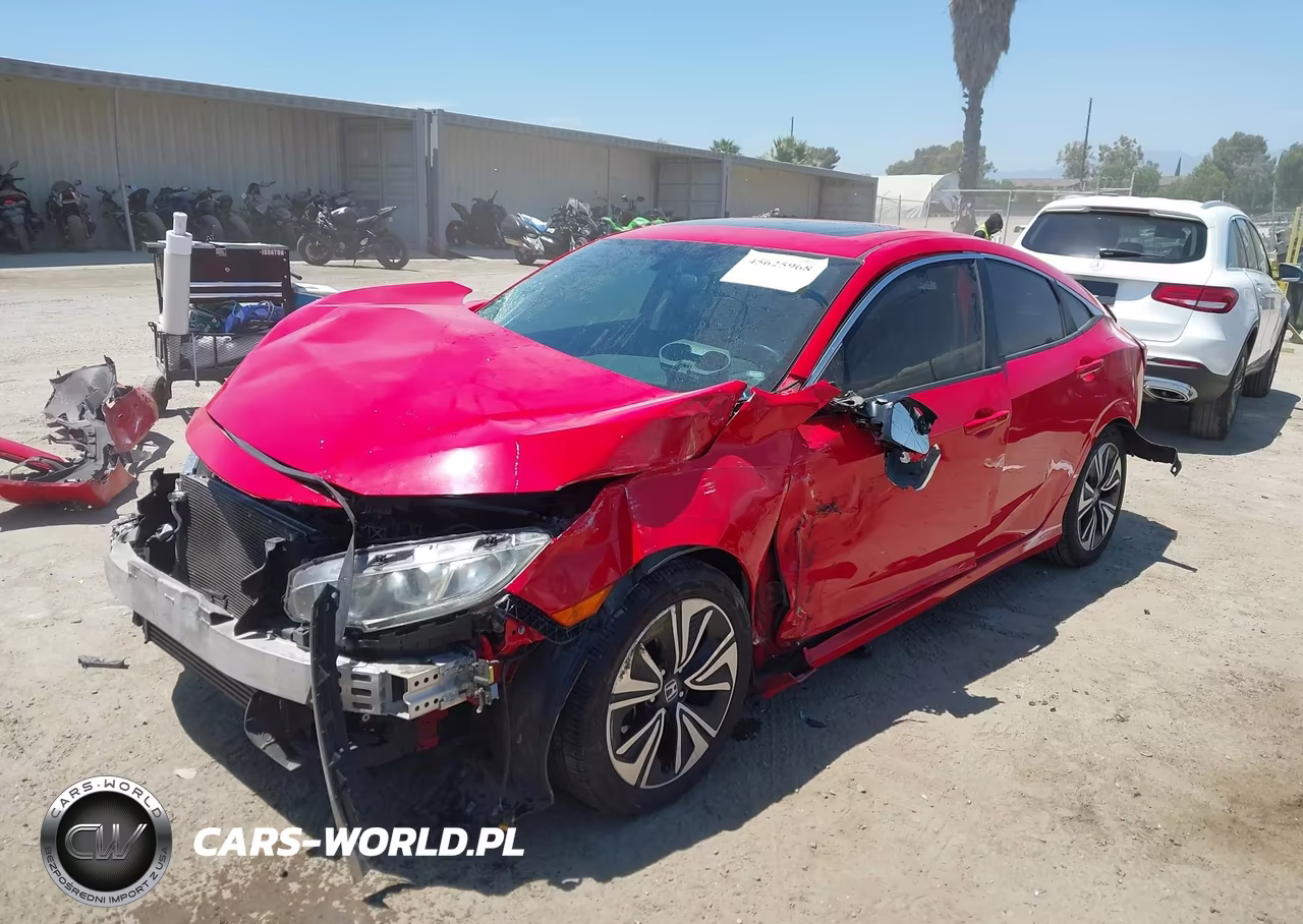2017 Honda Civic Ex-T VIN:2HGFC1F31HH641806 - 2