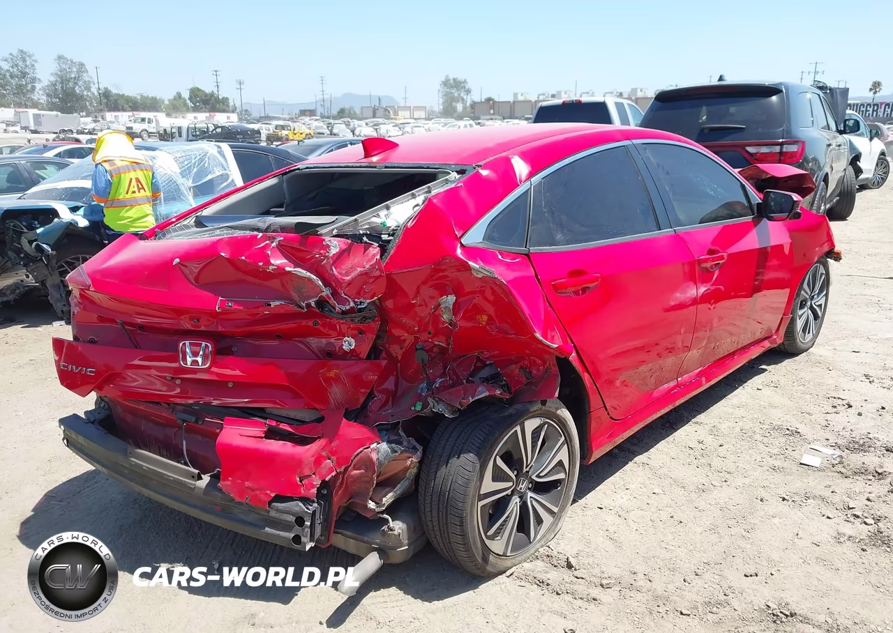 2017 Honda Civic Ex-T VIN:2HGFC1F31HH641806 - 4
