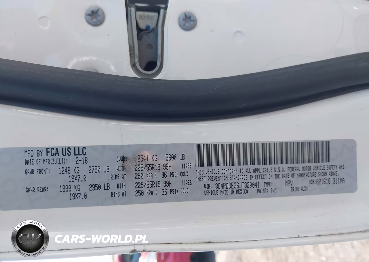 2018 Dodge Journey Gt VIN:3C4PDDEG6JT320041 - 9