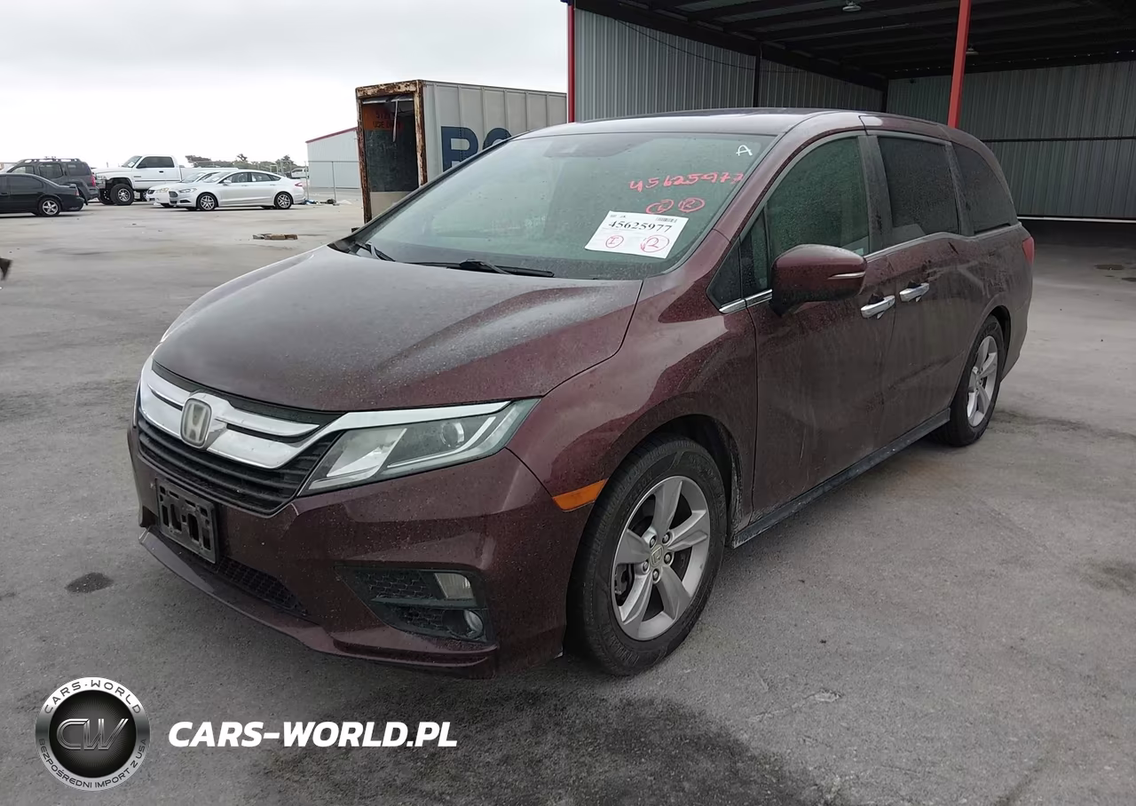 2018 Honda Odyssey Ex-L VIN:5FNRL6H78JB074143 - 2