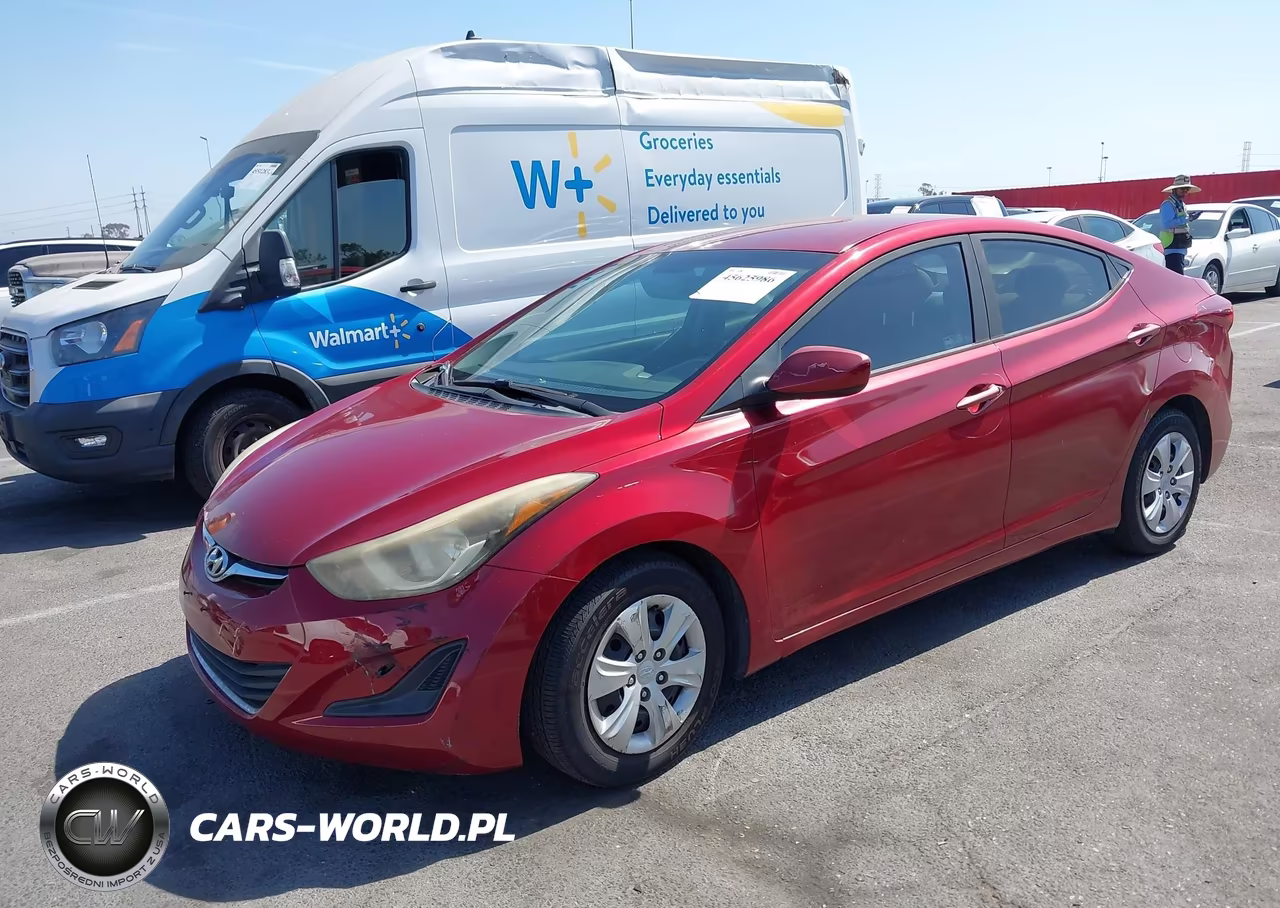 2016 Hyundai Elantra Se VIN:5NPDH4AE7GH696106 - 2
