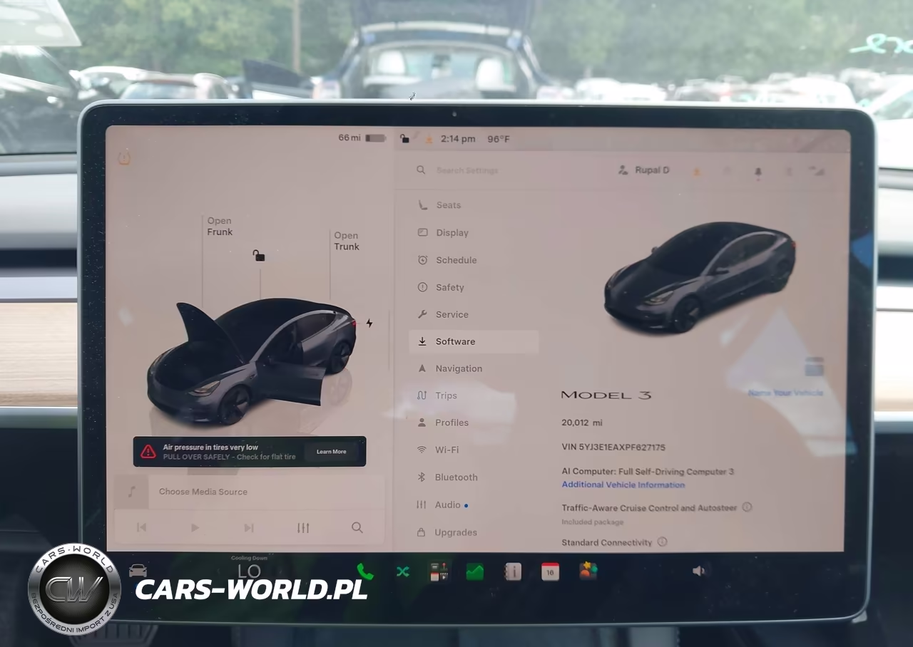 2023 Tesla Model 3 Rear-Wheel Drive VIN:5YJ3E1EAXPF627175 - 7