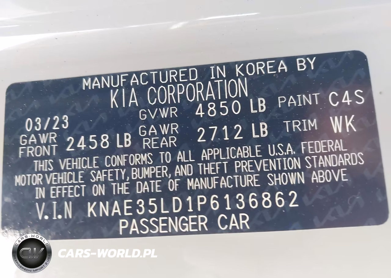 2023 Kia Stinger Gt-Line VIN:KNAE35LD1P6136862 - 9