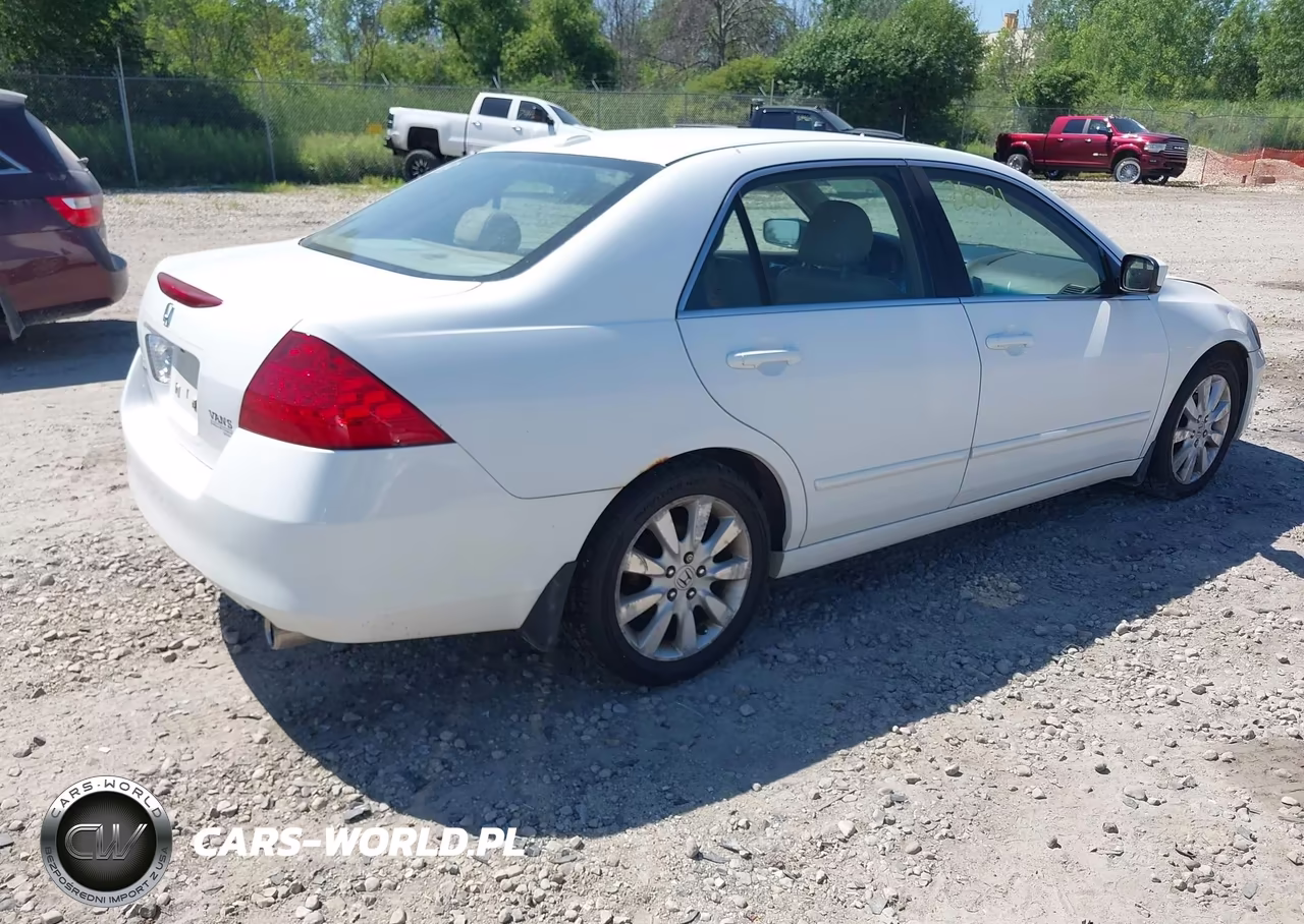 2007 Honda Accord 3.0 Ex VIN:1HGCM66567A082524 - 4