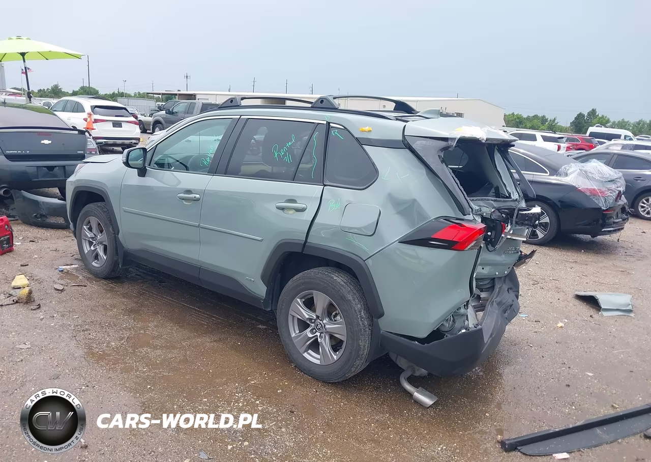2022 Toyota Rav4 Hybrid Xle VIN:4T3RWRFV2NU075783 - 3