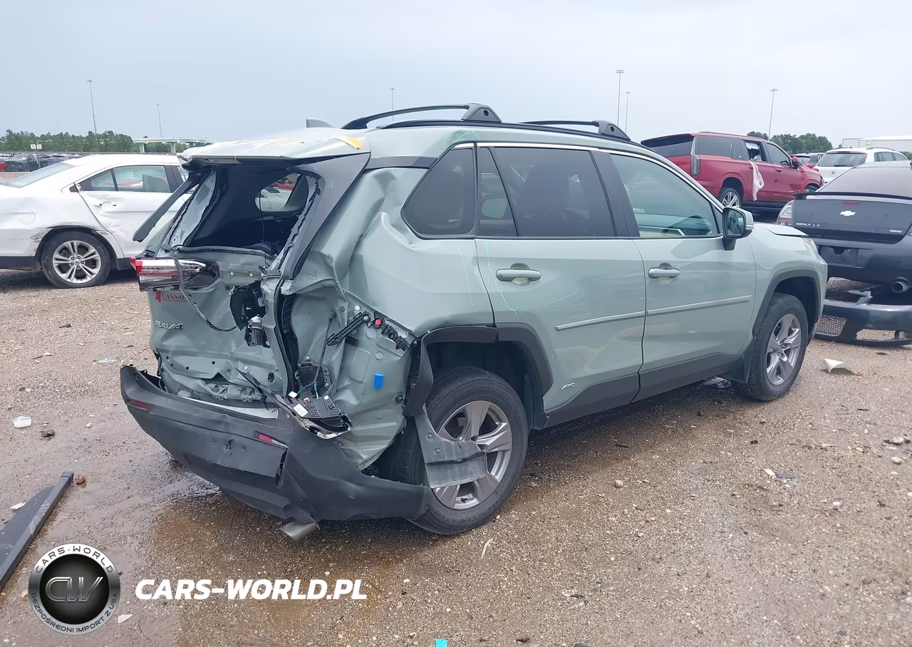 2022 Toyota Rav4 Hybrid Xle VIN:4T3RWRFV2NU075783 - 4