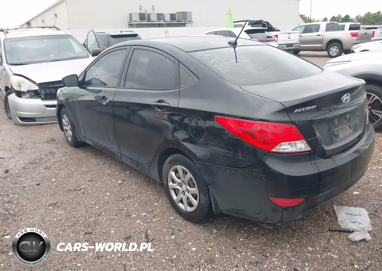 2013 Hyundai Accent Gls VIN:KMHCT4AE8DU397540 - 3