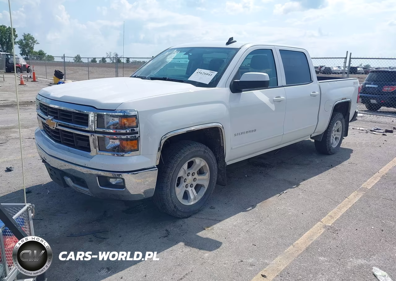 2015 Chevrolet Silverado 1500 Lt VIN:3GCUKREC1FG490553 - 2