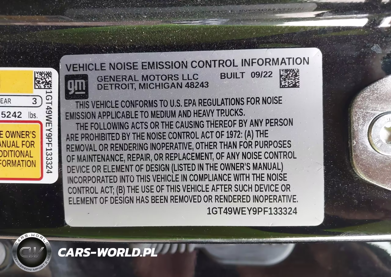 2023 GMC Sierra 3500Hd 4Wd Long Bed Denali VIN:1GT49WEY9PF133324 - 8