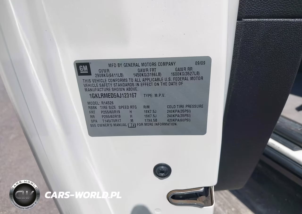 2010 GMC Acadia Slt-1 VIN:1GKLRMED5AJ123167 - 9