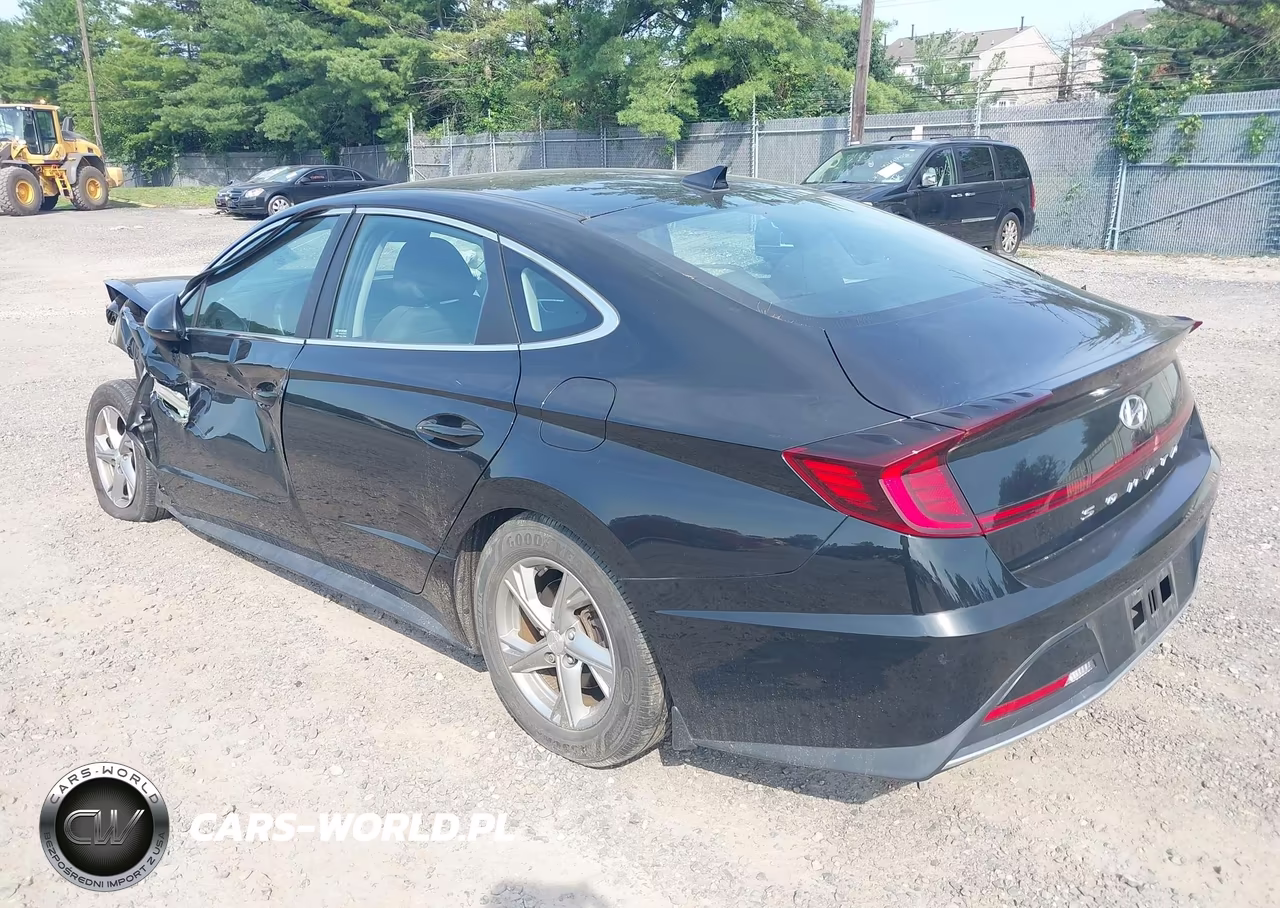 2021 Hyundai Sonata Se VIN:5NPEG4JA8MH109086 - 3