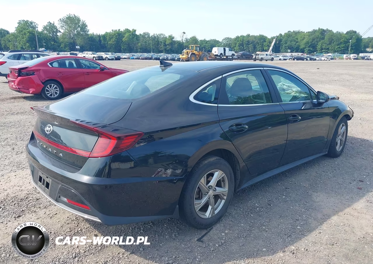 2021 Hyundai Sonata Se VIN:5NPEG4JA8MH109086 - 4