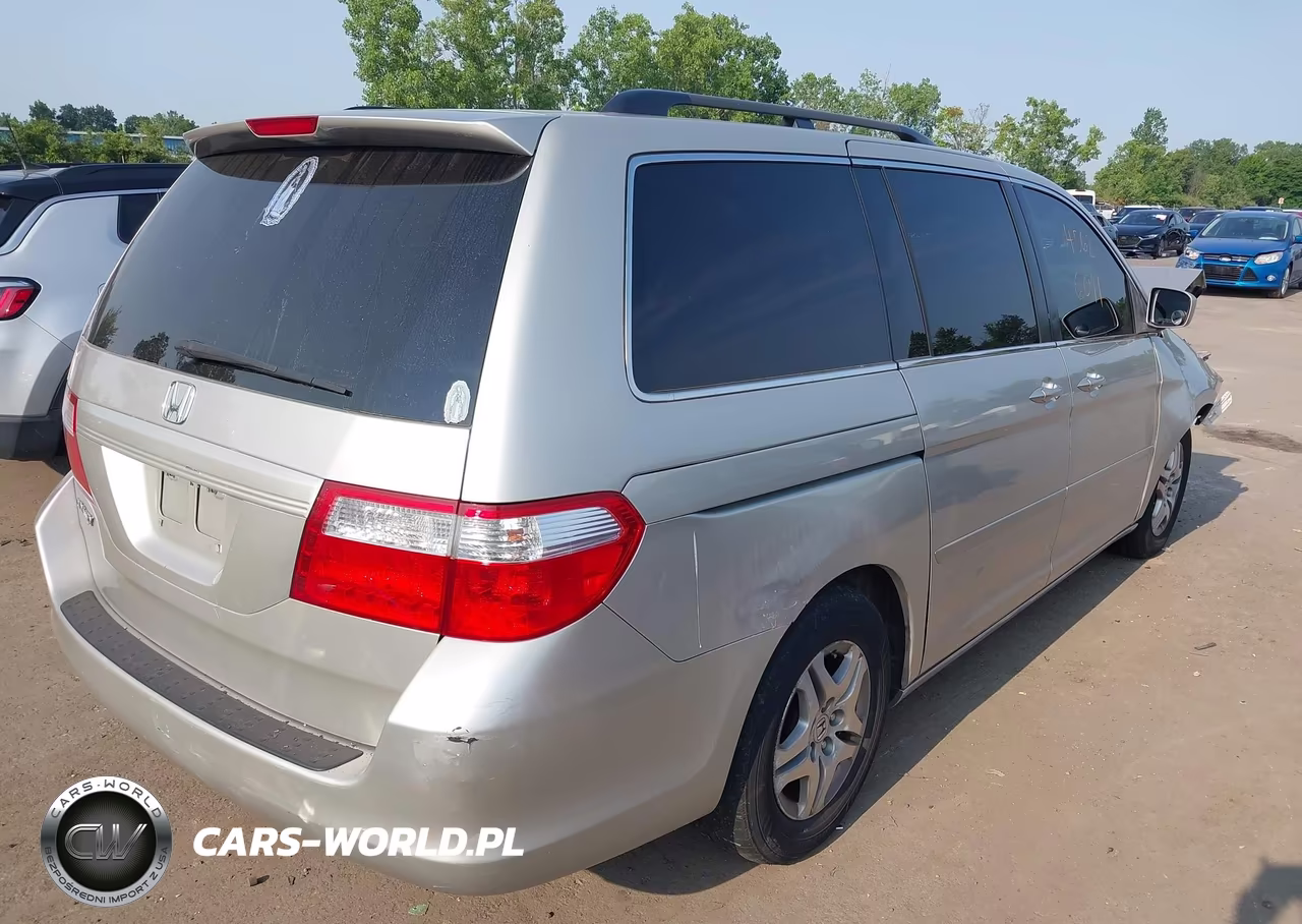 2006 Honda Odyssey Ex-L VIN:5FNRL38796B004866 - 4