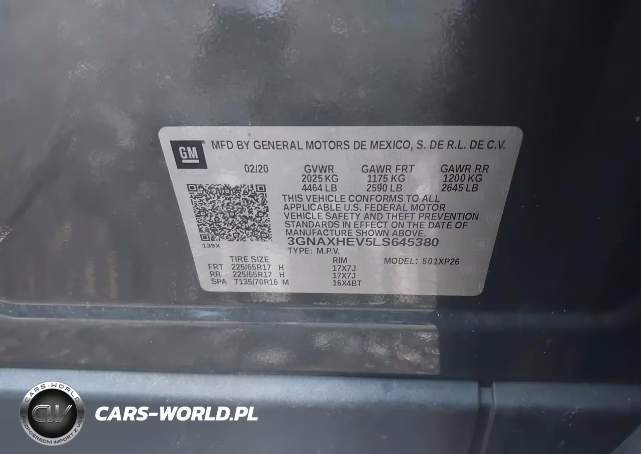 2020 Chevrolet Equinox Fwd Ls VIN:3GNAXHEV5LS645380 - 9
