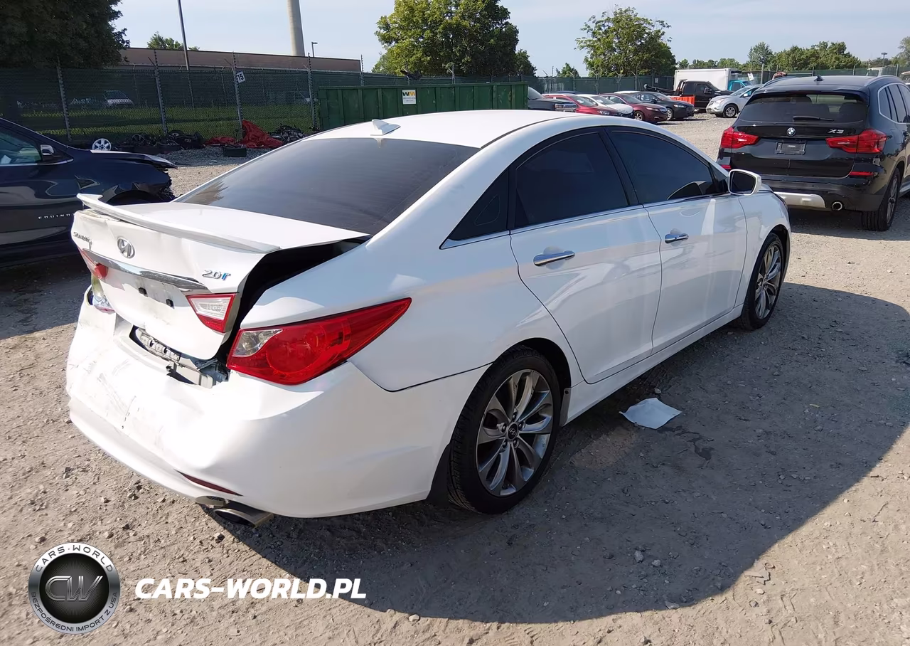 2012 Hyundai Sonata Se VIN:5NPEC4AB1CH443205 - 4