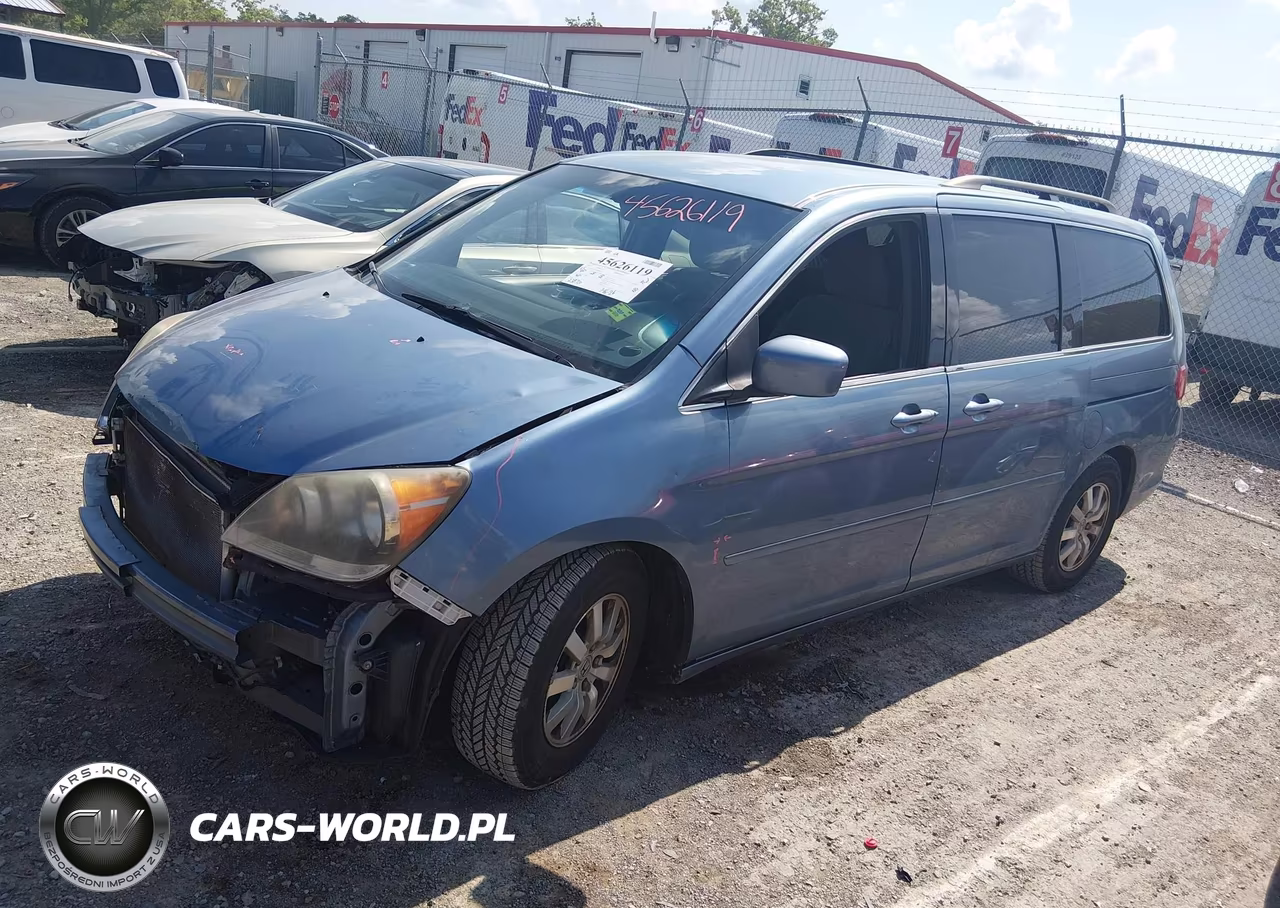 2010 Honda Odyssey Ex VIN:5FNRL3H46AB009005 - 2