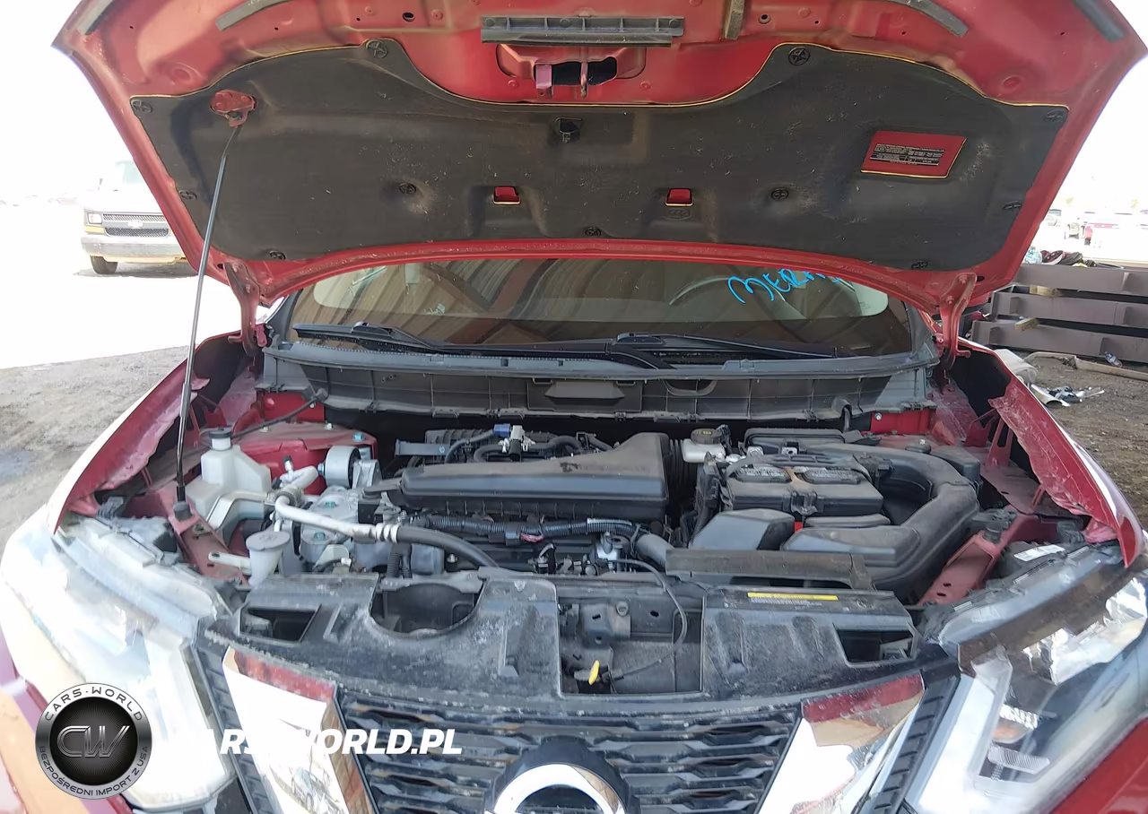 2017 Nissan Rogue Sv VIN:JN8AT2MT0HW136072 - 10