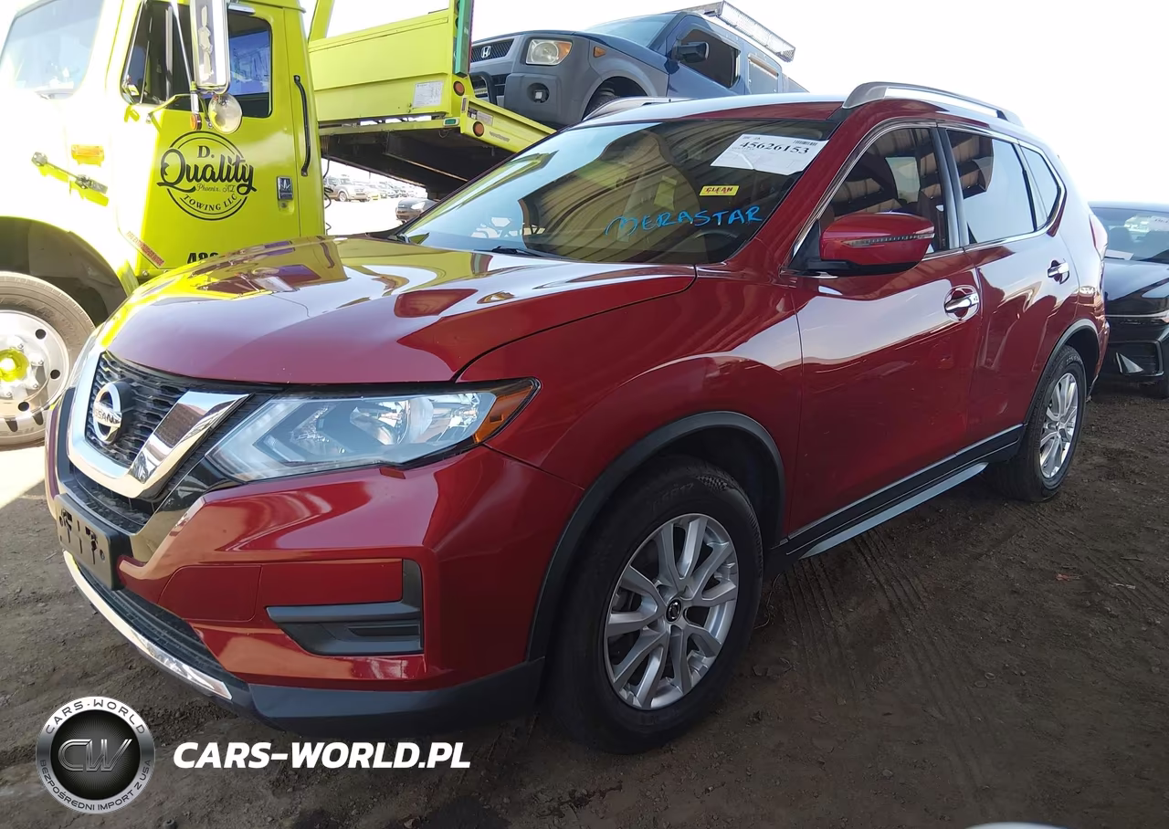 2017 Nissan Rogue Sv VIN:JN8AT2MT0HW136072 - 2