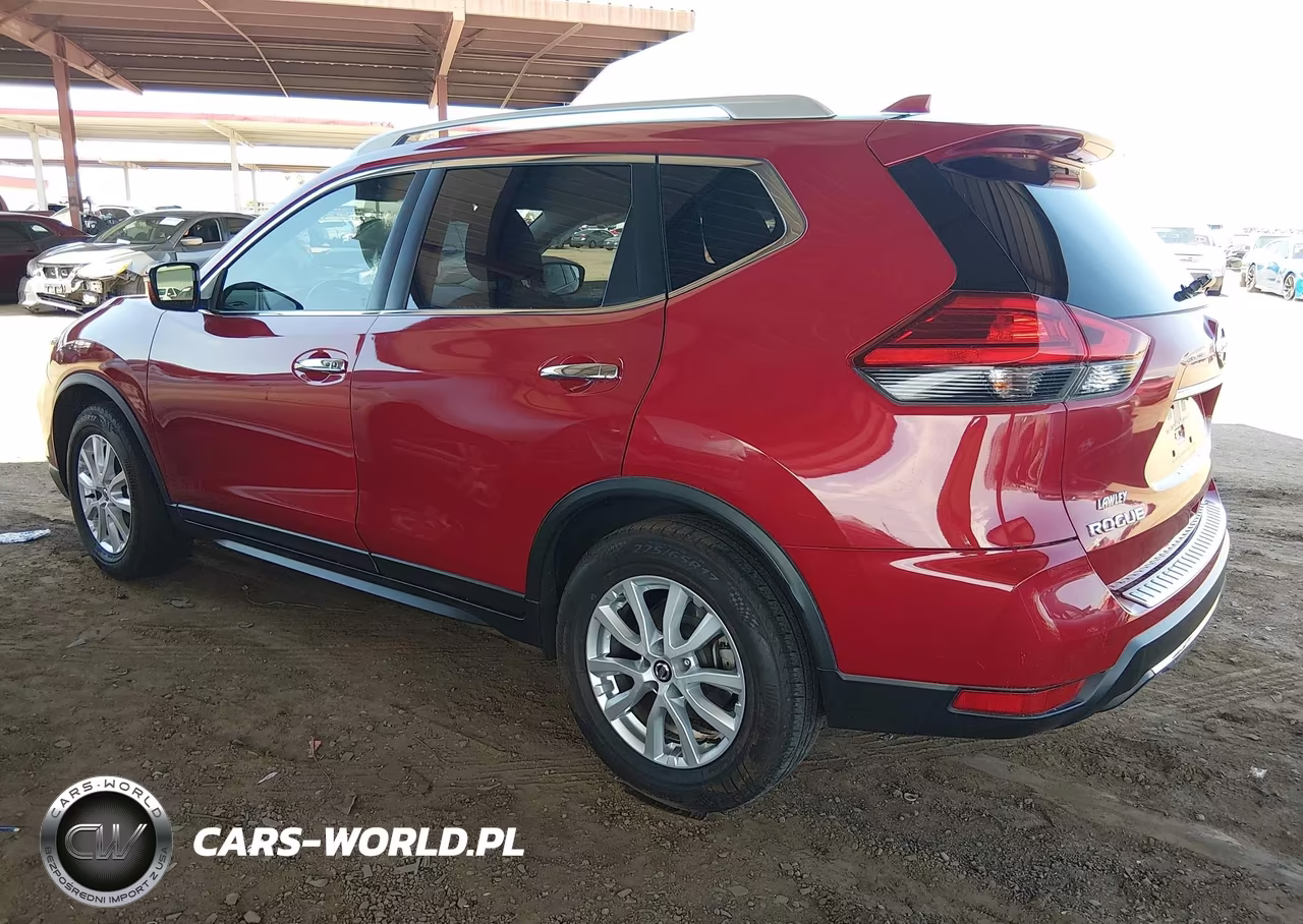 2017 Nissan Rogue Sv VIN:JN8AT2MT0HW136072 - 3