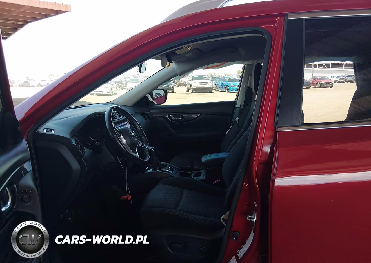 2017 Nissan Rogue Sv VIN:JN8AT2MT0HW136072 - 5