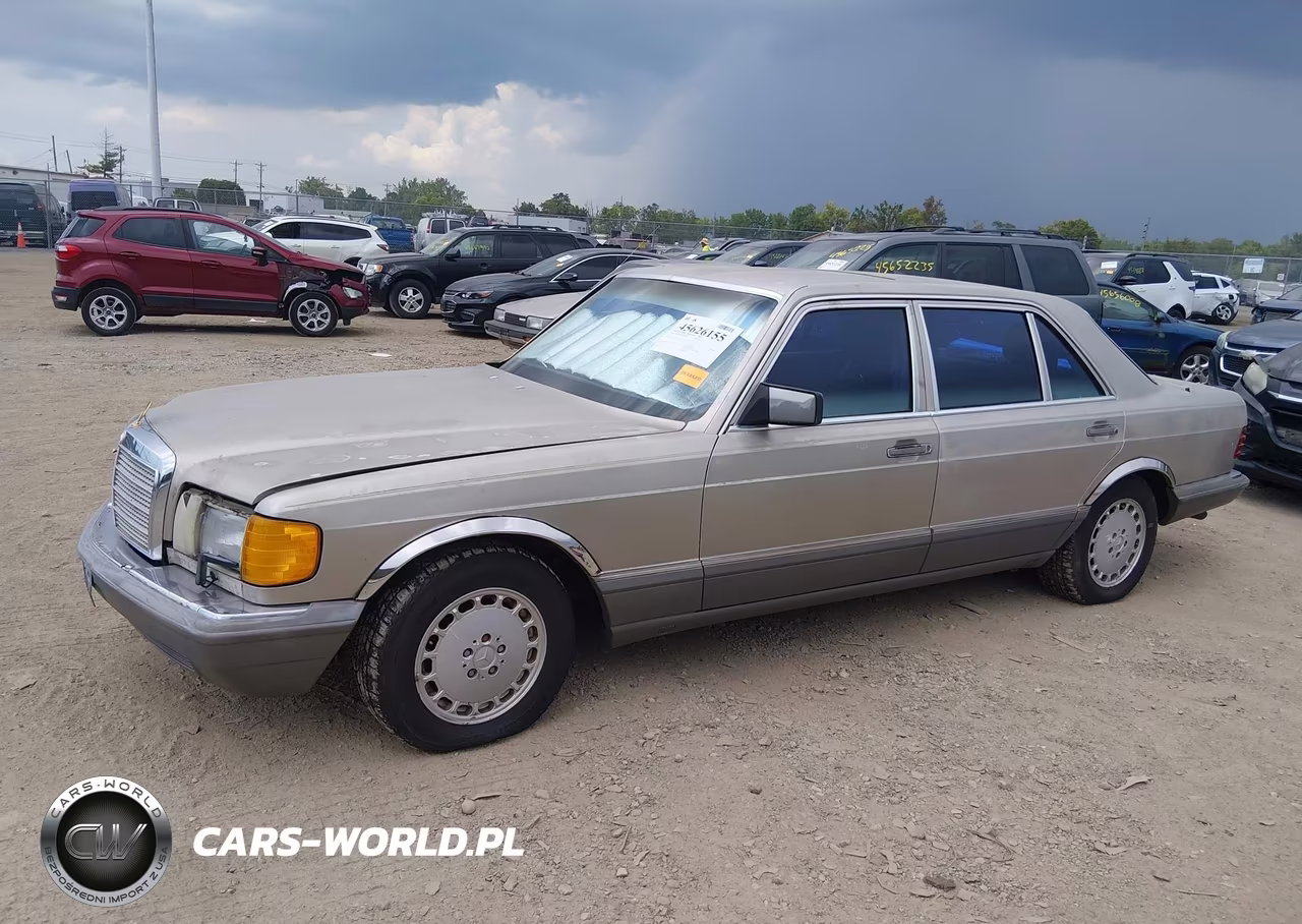 1989 Mercedes-Benz 500-Class VIN:WDBCA39E7KA459063 - 2