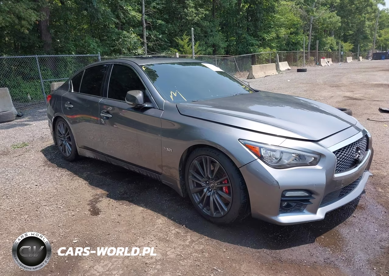 2016 Infiniti Q50 3.0T Red Sport 400