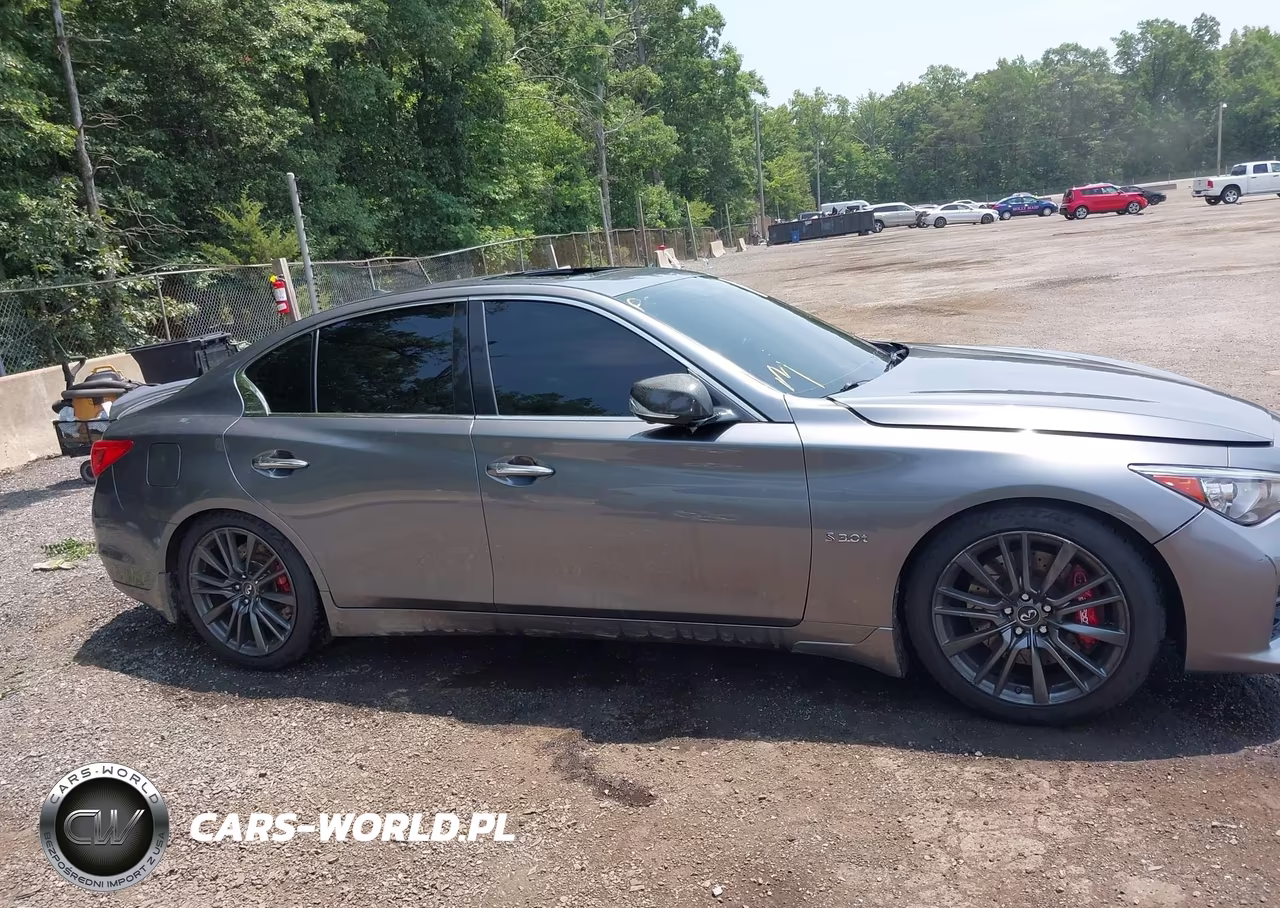 2016 Infiniti Q50 3.0T Red Sport 400 VIN:JN1FV7AR0GM450819 - 13