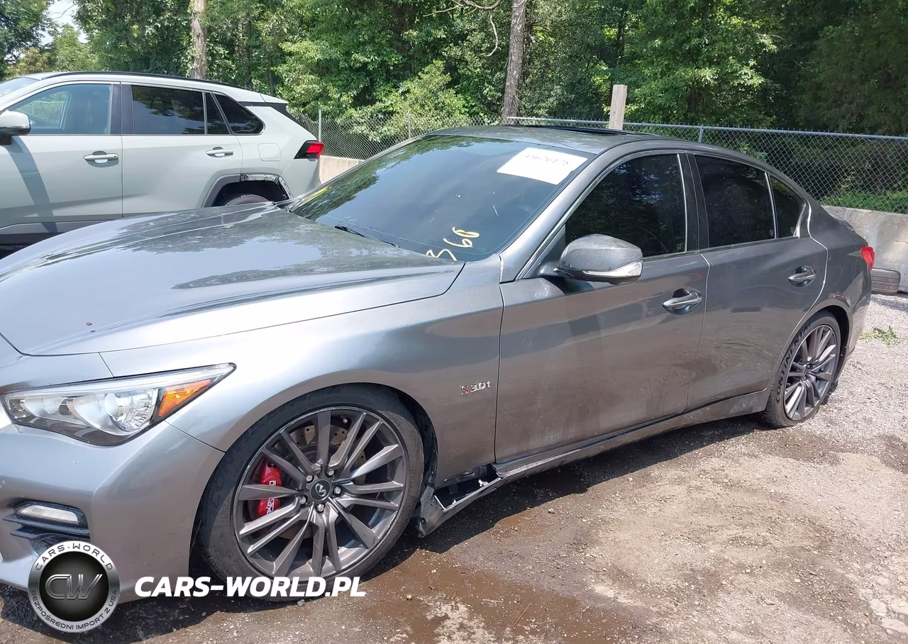 2016 Infiniti Q50 3.0T Red Sport 400 VIN:JN1FV7AR0GM450819 - 6