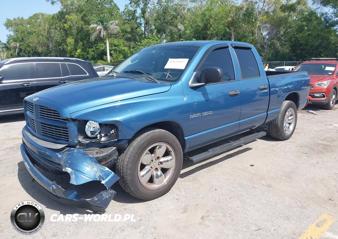 2004 Dodge Ram 1500 Slt-Laramie VIN:1D7HA18D34S772327 - 2