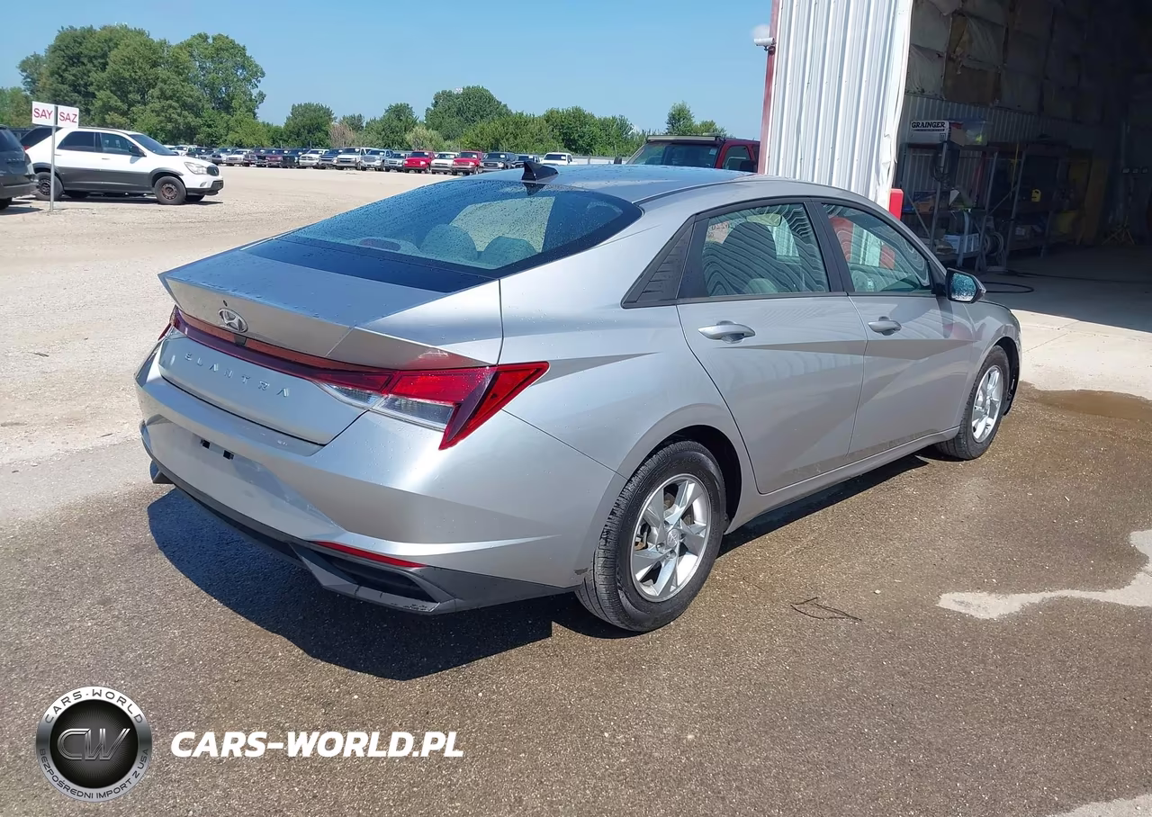 2021 Hyundai Elantra Se VIN:5NPLL4AG8MH047258 - 4