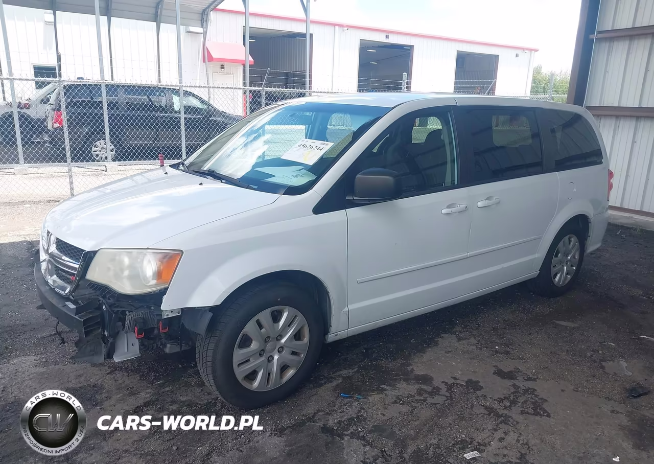 2014 Dodge Grand Caravan Se VIN:2C4RDGBGXER476252 - 2