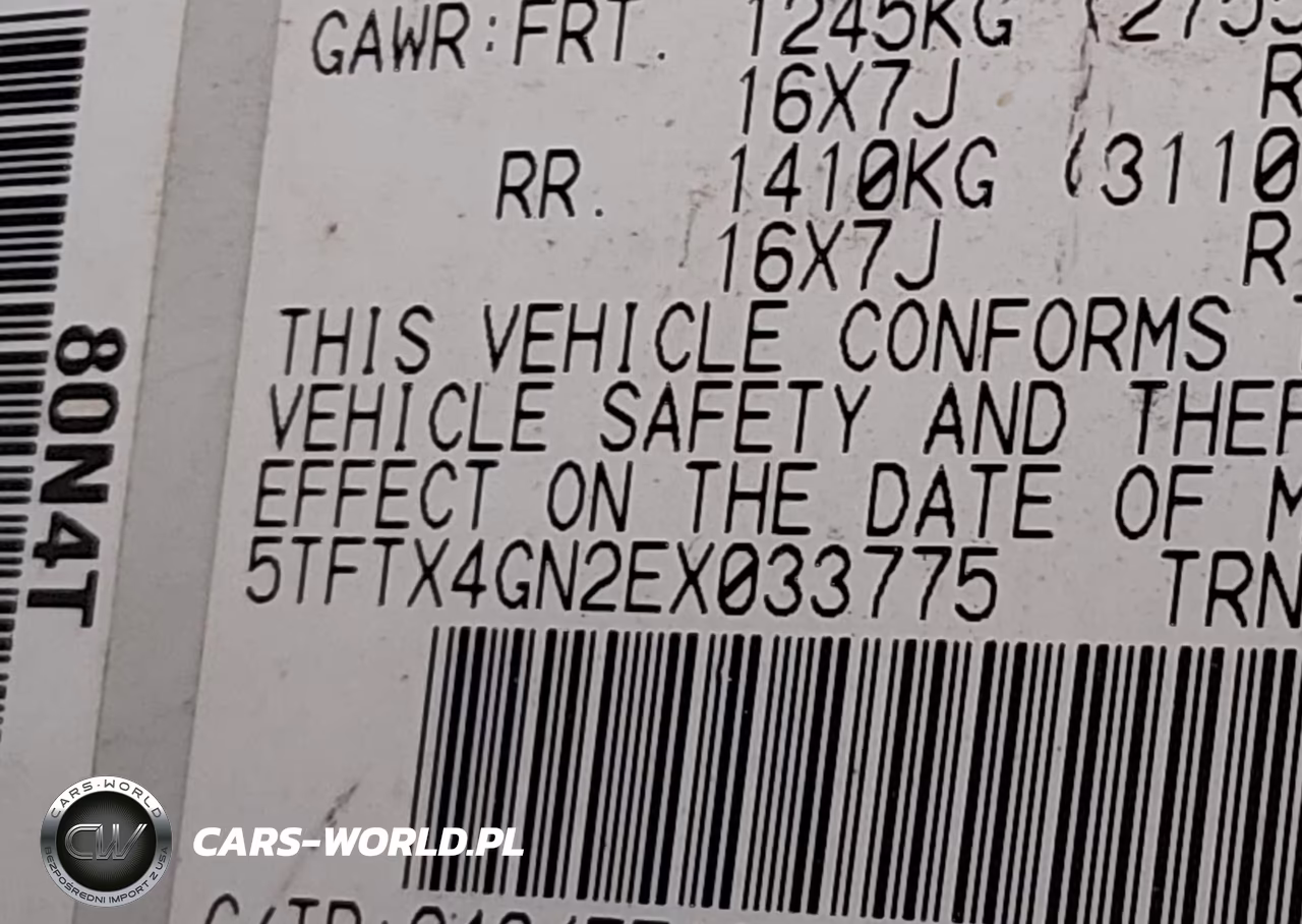 2014 Toyota Tacoma Prerunner VIN:5TFTX4GN2EX033775 - 9