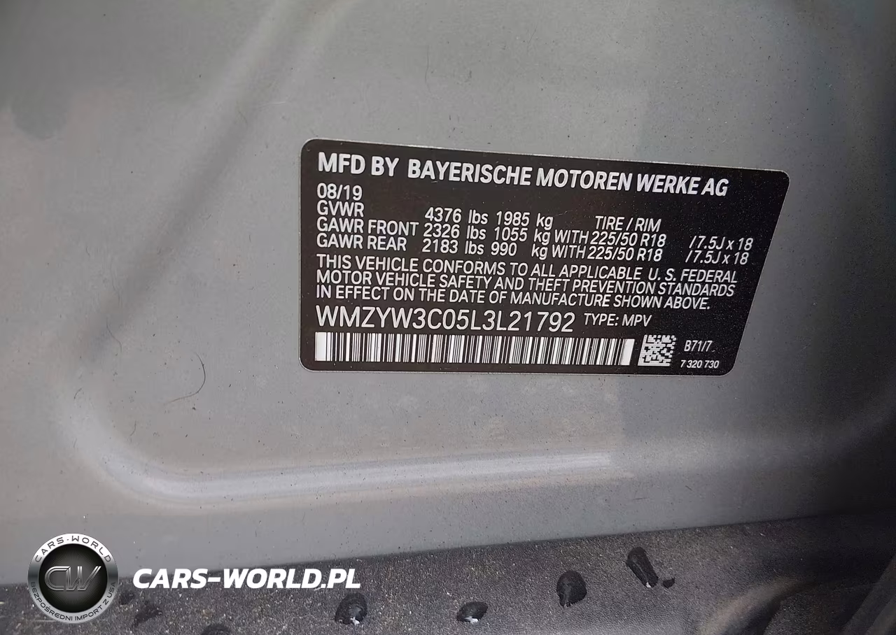 2020 Mini Countryman Cooper VIN:WMZYW3C05L3L21792 - 9