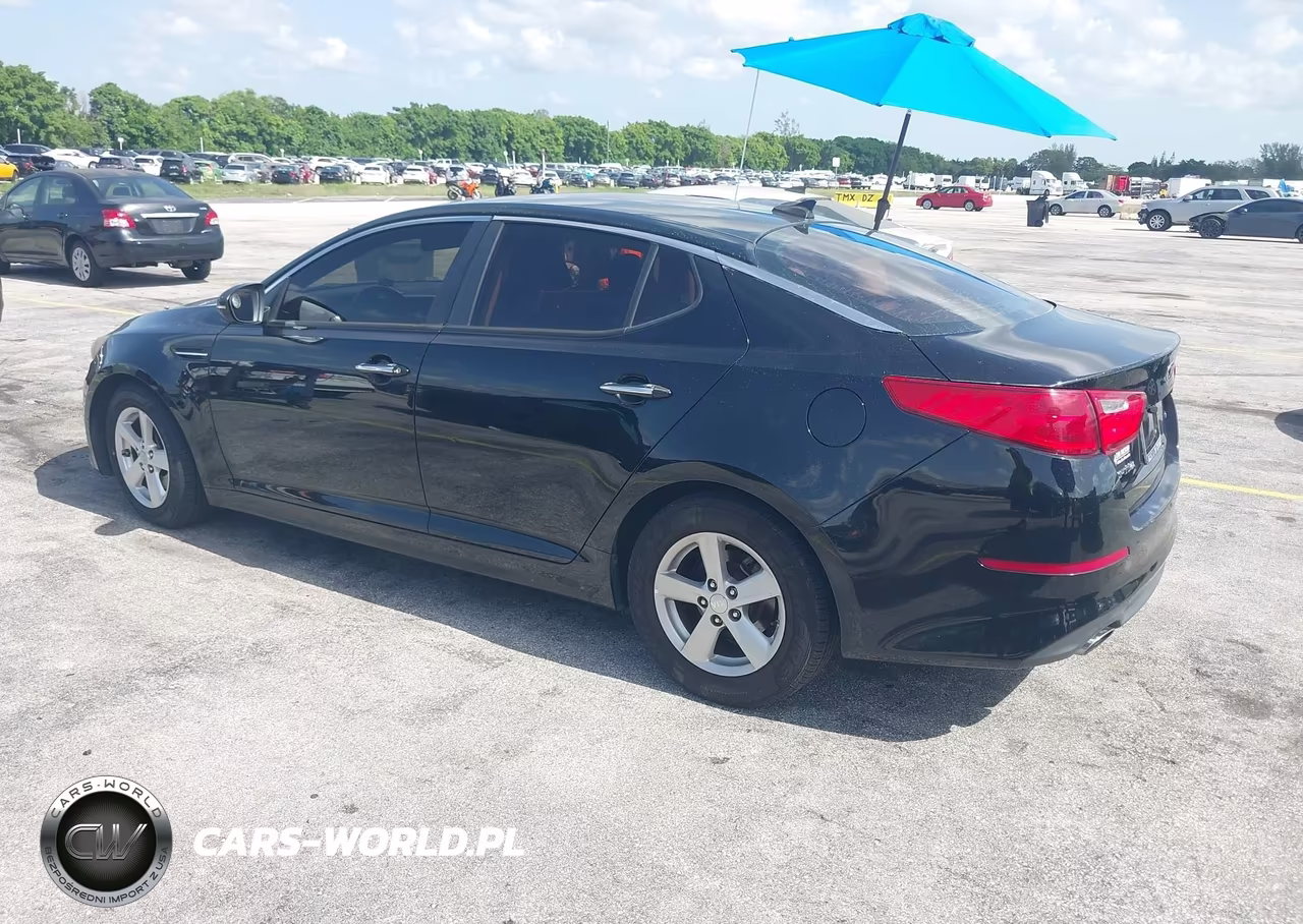 2015 Kia Optima Lx VIN:5XXGM4A75FG457206 - 3